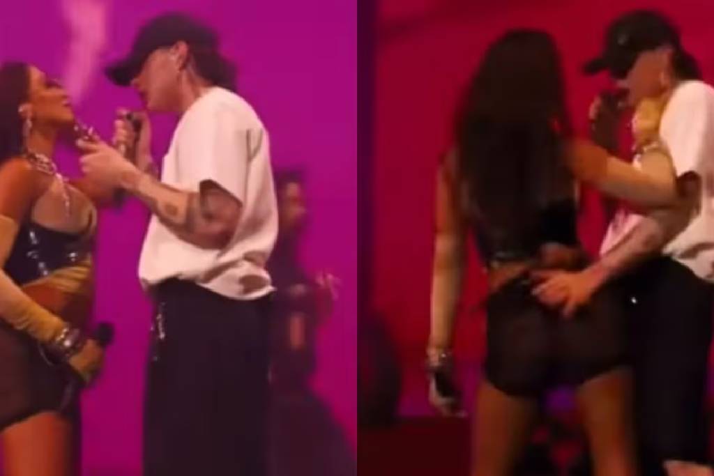 Video. Peso Pluma y Anitta protagonizan sensual baile en Coachella 