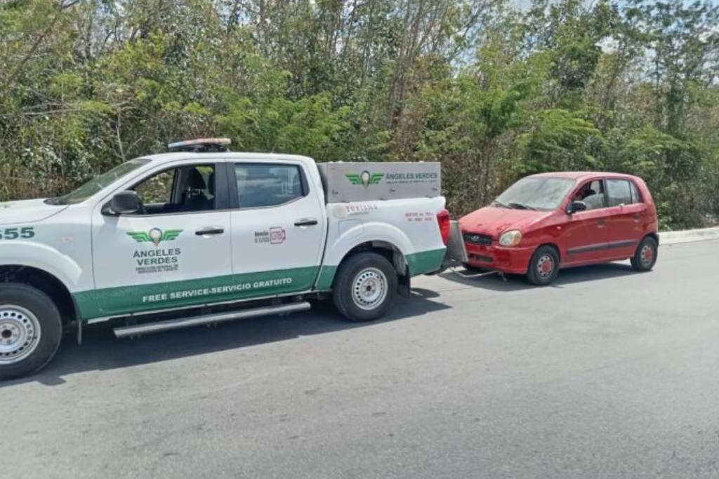 Ángeles Verdes atendieron a 400 vehículos en las carreteras de Quintana Roo